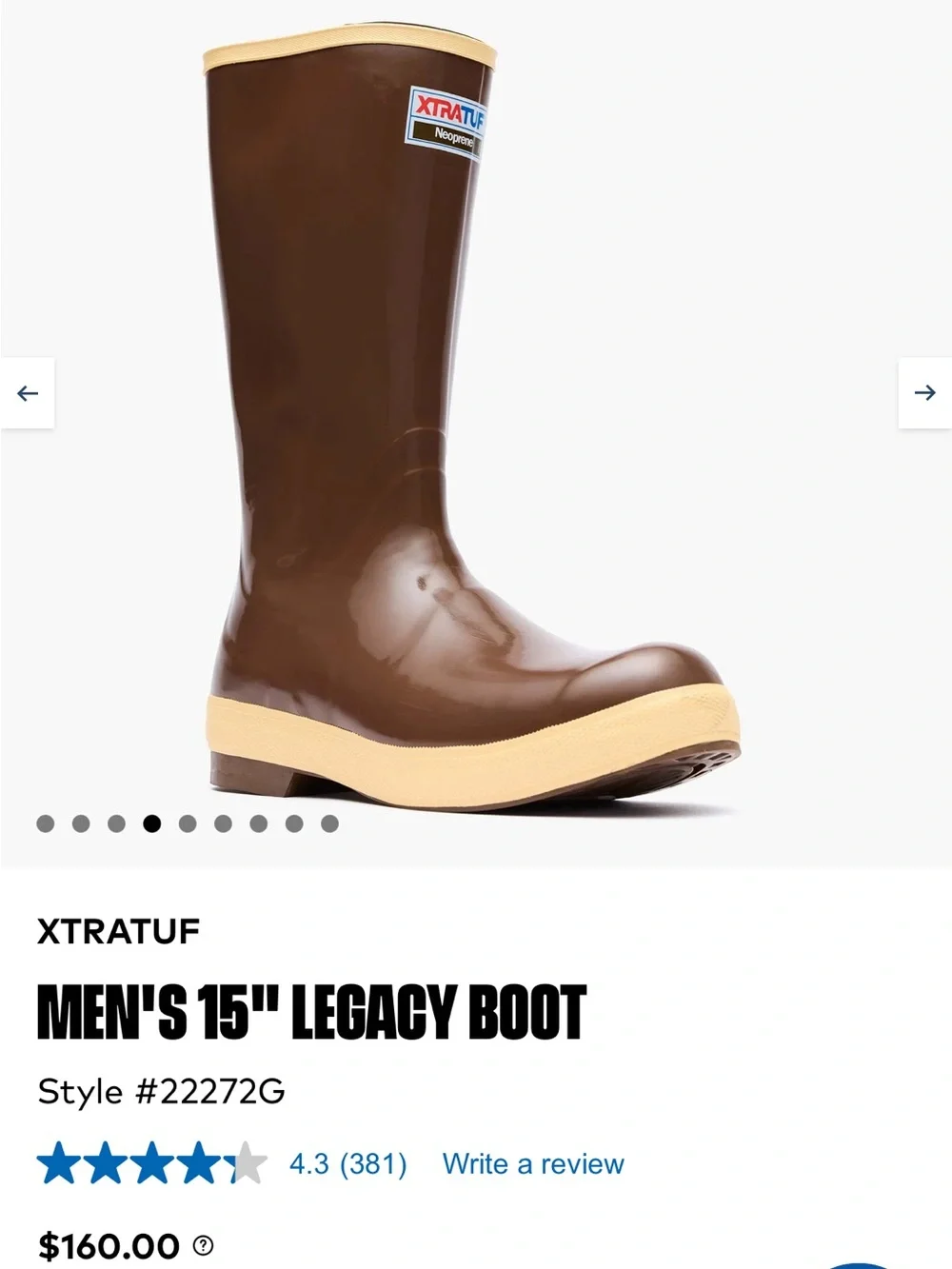 Xtratuf Men’s 15